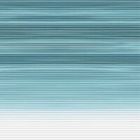 Wabenplissee mit Farbverlauf in Petrol und Türkis bis Weiss – Dessin „Canyon 6633“.