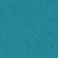 Türkisblauer Markisenstoff mit feiner Struktur, ideal für modernen aussenliegenden Sonnenschutz.