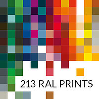 Farbfächer mit 213 RAL-Farben zur Auswahl fßr individuelle Sicht- und SonnenschutzlÜsungen