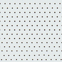 Bande blanche de store vénitien de la collection MESH avec perforations fines – protection contre les regards indiscrets et transparence en un seul produit.