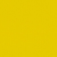 DIM Lamelle in kräftigem Sonnengelb mit seidenmatter Oberfläche. Die Farbe wirkt leuchtend und fröhlich.